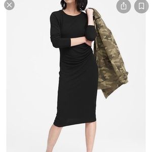 Heather grey Banana Republic dress